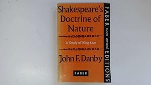 Seller image for Shakespeare's Doctrine of Nature. A Study of King Lear. for sale by Goldstone Rare Books