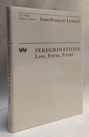 Bild des Verkufers fr Peregrinations: Law, Form, Event zum Verkauf von Book House in Dinkytown, IOBA