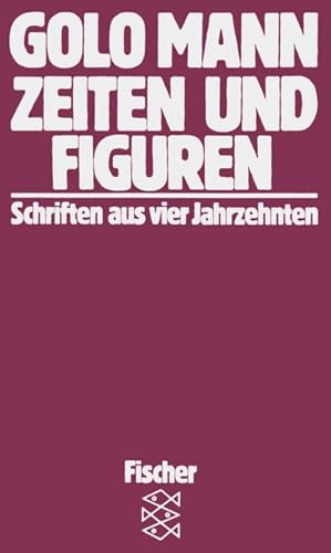 Seller image for Zeiten und Figuren : Schriften aus vier Jahrzehnten for sale by Smartbuy