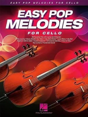 Bild des Verkufers fr Easy Pop Melodies for Cello zum Verkauf von Smartbuy