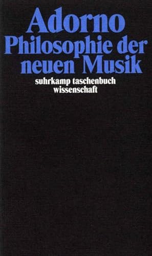Bild des Verkäufers für Philosophie der neuen Musik : Gesammelte Schriften in 20 Bänden, Band 12 zum Verkauf von Smartbuy