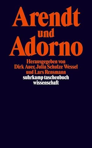 Seller image for Arendt und Adorno for sale by Smartbuy