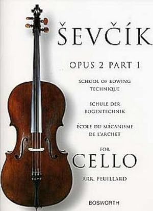Bild des Verkufers fr Sevcik for Cello - Opus 2, Part 1: School of Bowing Technique zum Verkauf von Smartbuy