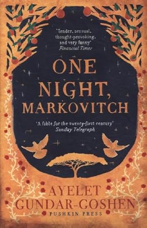 Bild des Verkufers fr One Night, Markovitch zum Verkauf von Smartbuy