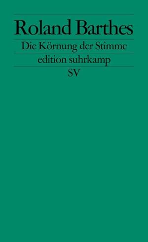 Bild des Verkufers fr Die Krnung der Stimme : Interviews 1962-1980 zum Verkauf von Smartbuy