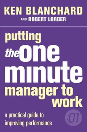 Bild des Verkufers fr Putting the One Minute Manager to Work zum Verkauf von Smartbuy