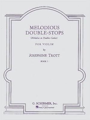 Seller image for Melodious Double-Stops for Violin, Book I for sale by Smartbuy