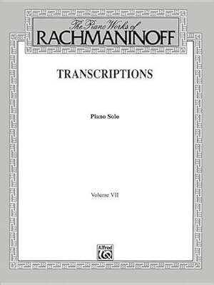 Imagen del vendedor de Piano Works of Rachmaninoff, Vol 7 a la venta por Smartbuy