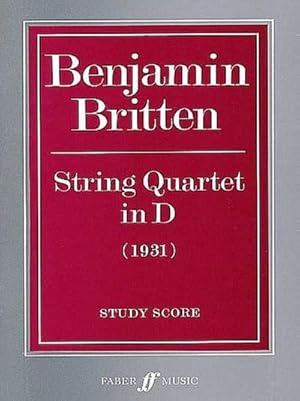 Immagine del venditore per String Quartet in D : Study Score venduto da Smartbuy