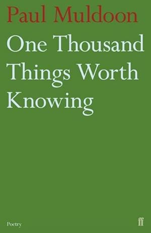 Imagen del vendedor de One Thousand Things Worth Knowing a la venta por Smartbuy