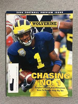 Seller image for The Wolverine 2004 Football Preview, Volume 17, Number 1 for sale by Book Nook