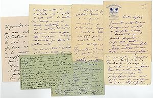 Image du vendeur pour Six autograph letters and postcards signed ("Giacomo" and "GPuccini"). mis en vente par Antiquariat INLIBRIS Gilhofer Nfg. GmbH