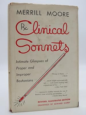 Imagen del vendedor de CLINICAL SONNETS Intimate Glimpses of Proper and Improper Bostonians a la venta por Sage Rare & Collectible Books, IOBA