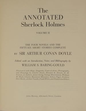 THE ANNOTATED SHERLOCK HOLMES. [2 VOLS.]