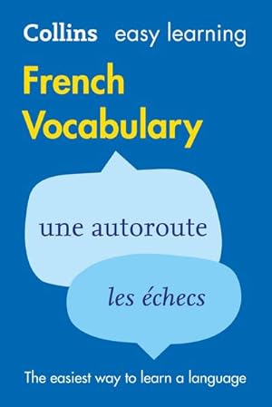 Immagine del venditore per Easy Learning French Vocabulary : Trusted Support for Learning venduto da Smartbuy