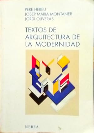 Image du vendeur pour TEXTOS DE ARQUITECTURA DE LA MODERNIDAD. mis en vente par Livraria Castro e Silva