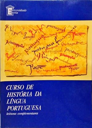Seller image for CURSO DE HISTRIA DA LNGUA PORTUGUESA. for sale by Livraria Castro e Silva