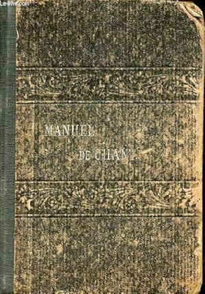 Seller image for Manuel de chant complet  l'usage des maisons d'ducation communauts et paroisses. for sale by Le-Livre