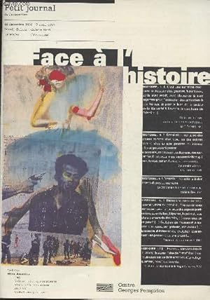 Seller image for Petit journal de l'exposition- Face  l'histoire- 18 dcembre 1996- 7 avril 1997- Grande galerie, galerie nord- Centre Georges Pompidou for sale by Le-Livre