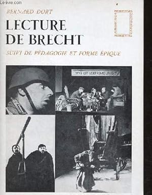 Image du vendeur pour Lecture de Brecht suivi de pdagogie et forme pique - seconde dition revue et corrige. mis en vente par Le-Livre