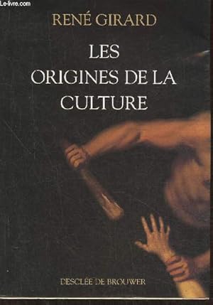 Imagen del vendedor de Les origines de la culture- Entretiens avec Pierpaolo Antonello et Joao Cezar de Castro Rocha a la venta por Le-Livre