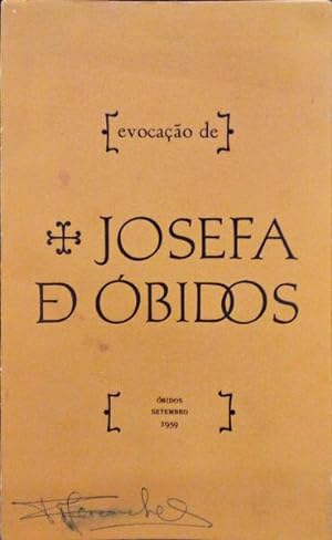 Image du vendeur pour EVOCAO DE JOSEFA DE BIDOS. mis en vente par Livraria Castro e Silva