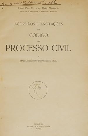 ACÓRDÃO E ANOTAÇÕES AO CÓDIGO DO PROCESSO CIVIL.