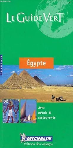 Image du vendeur pour Egypte - le guide vert avec htels & restaurants. mis en vente par Le-Livre