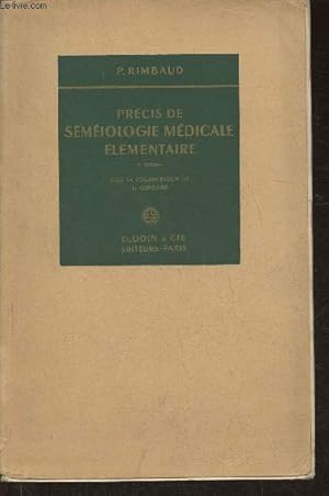 Seller image for Prcis de smiologie mdicale lmentaire for sale by Le-Livre