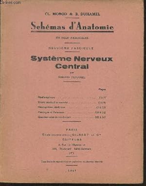 Seller image for Schmas d'anatomie- Fasc. 9 - Systme nerveux central for sale by Le-Livre