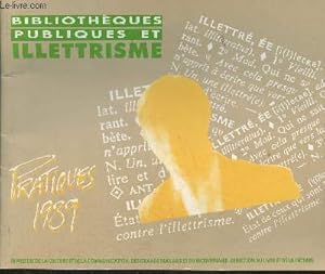 Bild des Verkufers fr Bibliothques publiques et illettrisme- Paris, Septembre 1989 zum Verkauf von Le-Livre