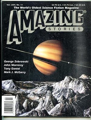 Bild des Verkufers fr Amazing Stories: March, 1992 zum Verkauf von Dearly Departed Books