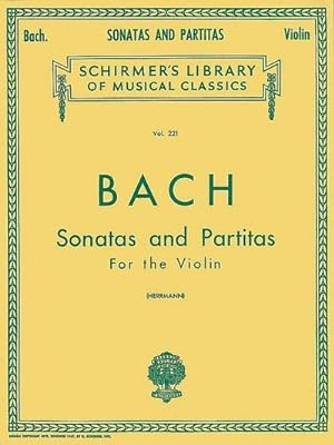 Image du vendeur pour Sonatas and Partitas : Schirmer Library of Classics Volume 221 Violin Solo mis en vente par Smartbuy