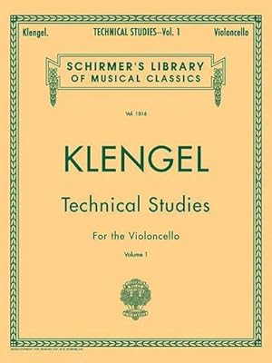 Bild des Verkufers fr Julius Klengel: Technical Studies for the Violoncello, Volume 1 : Schirmer Library of Classics Volume 1816 Cello Method zum Verkauf von Smartbuy