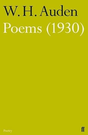 Seller image for Poems (1930) for sale by Smartbuy