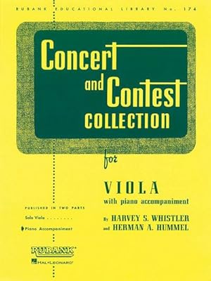 Imagen del vendedor de Concert and Contest Collection for Viola: Piano Accompaniment a la venta por Smartbuy