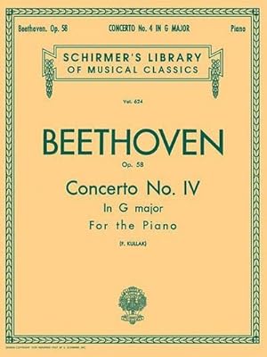 Seller image for Concerto No. 4 in G, Op. 58 : Schirmer Library of Classics Volume 624 National Federation of Music Clubs 2014-2016 Piano Duet for sale by Smartbuy