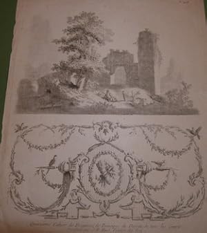 Imagen del vendedor de Quinzieme Cahier de Fragmens, de Principes de Dessin, de tous les Genres. No. 428. a la venta por Wittenborn Art Books