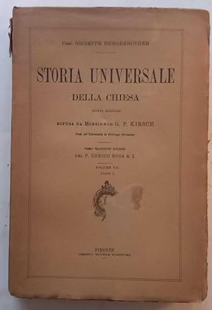 Storia Universale della Chiesa. Volume VII, parte I