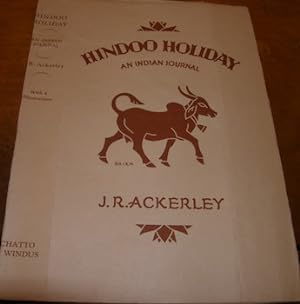 Seller image for Dust Jacket for Hindoo Holiday: An Indian Journal for sale by Wittenborn Art Books