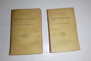 Seller image for Maurice de Saxe et le marquis d'Argenson.First edition. for sale by Wittenborn Art Books