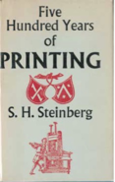 Seller image for Five Hundred Years of Printing for sale by Wittenborn Art Books