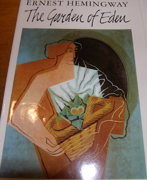 Dust Jacket for The Garden Of Eden.