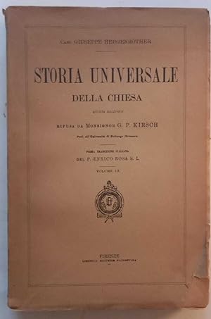 Storia Universale della Chiesa. Volume III