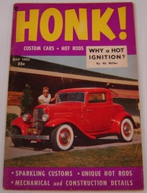 Bild des Verkufers fr Honk! Custom Cars, Hot Rods Volme 1, Number 1, May 1953 zum Verkauf von Books of Paradise