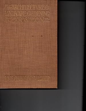 Imagen del vendedor de The Architecture And Landscape Gardening Of The Exposition: A Pictorial Survey Of The Architectural Compositions Of The Panama-Pacific International Exposition a la venta por Orca Knowledge Systems, Inc.