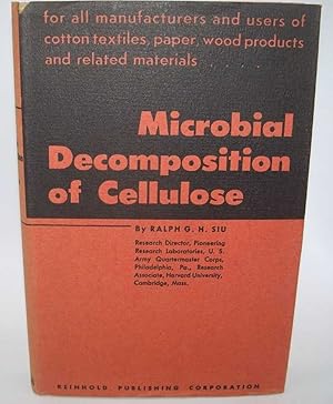 Imagen del vendedor de Microbial Decomposition of Cellulose with Special Reference to Cotton Textiles a la venta por Easy Chair Books