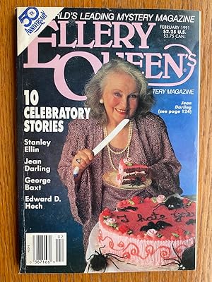Immagine del venditore per Ellery Queen Mystery Magazine February 1991 venduto da Scene of the Crime, ABAC, IOBA