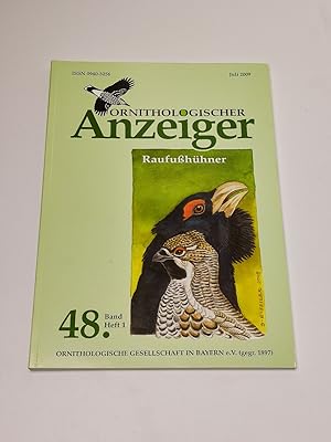 Ornithologischer Anzeiger : 48. Band. Heft 1 - Juli 2009