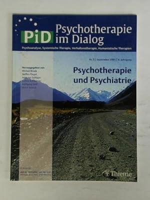 Seller image for Zeitschrift fr Psychoanalyse, Systemische Therapie und Verhaltenstheraphie - 6. Jahrgang, Nr. 3/September 2005: Psychotherapie und Psychiatrie for sale by Celler Versandantiquariat